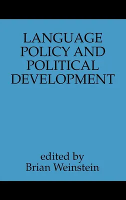 Produktbild von Language Policy and Political Development