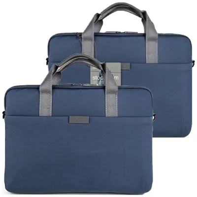Produktbild von Uniq Torba Stockholm Laptop Hülle 16"" Niebieski/Abyss Blau