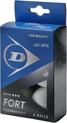Immagine prodotto di Dunlop Fort Tournament 3* 40+ Tischtennisbälle (confezione da 6 pezzi)