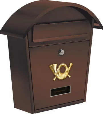 Immagine prodotto di Cassetta delle lettere 380x320x105mm marrone