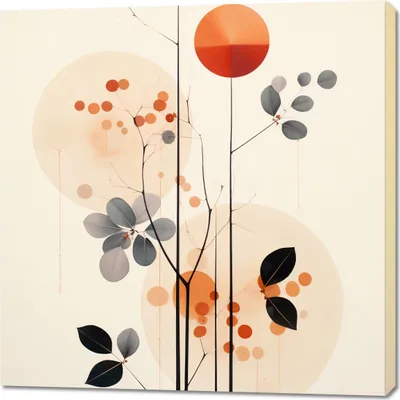 Produktbild von Bild 100x100cm Herbstmelodie