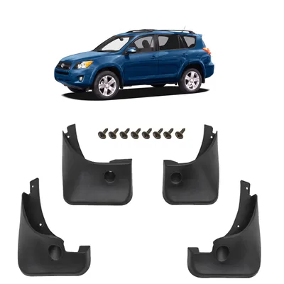 Produktbild von Schmutzfänger 4er-Set mit Befestigungssatz passend für TOYOTA RAV4 III XA30 2005-2012