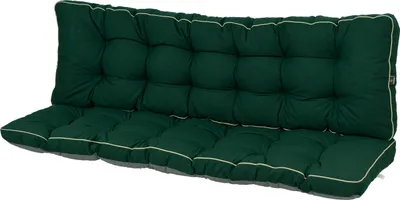 Immagine prodotto di AMPO Set di cuscini Cuscini da giardino per altalena da giardino, seduta + schienale 175 cm