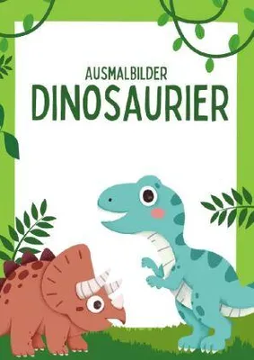 Produktbild von Ausmalbilder Dinosaurier