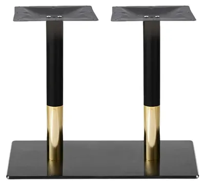 Image de Pied de table en ACIER Doré pour Interieur