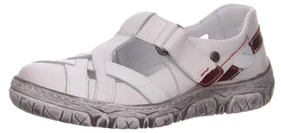 Produktbild von Krisbut Slipper durchbrochen in weiss/weiss kombi, Gr. 39