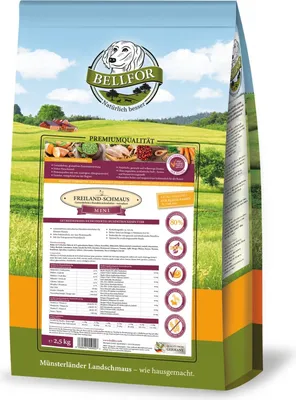 Produktbild von Bellfor Freiland-Schmaus Mini - Huhn - Getreidefrei 2,5 kg