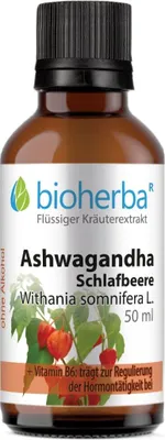 Obrázok produktu pre Ashwagandha spiace bobule kvapky tinktúra 50 ml