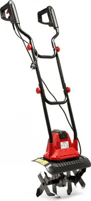 Obrázok produktu pre Elektrický kultivátor Wiltec 1050 W s 380 ot/min, kultivátor s pracovnou hĺbkou 220 mm, záhradný kultivátor so 16 nožmi, kultivátor s ergonomickou rukoväťou