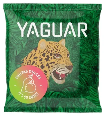 Obrázek produktu pro Mate čaj Yaguar, příchuť ovoce, sladký, 50 g