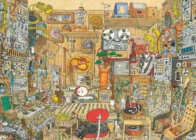 Obrázok produktu pre Puzzle 1000 piese Music Maniac Heye 29928