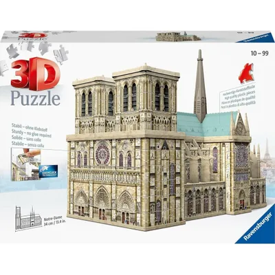Produktbild von RAVENSBURGER 3D-Puzzle Kathedrale Notre-Dame, Paris 324 Teile