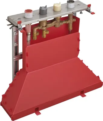 Productafbeelding van Basislichaam AXOR DN 15, 4-gaats, tegelrandarm met thermostaat