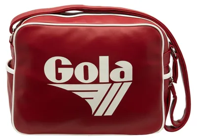 Produktbild von Gola Redford Bag Uni Messenger Tasche Tiefrot/Weiß (Deep Red/White), CUB901-DR - Gr. One Size