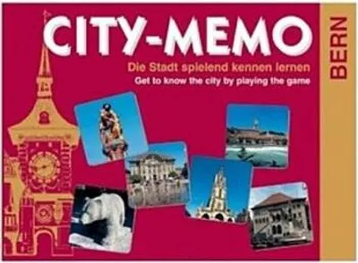 Produktbild von City-Memo Bern Memory-Spiel zum Kennenlernen der Stadt Bern und ihrer Sehenswürdigkeiten