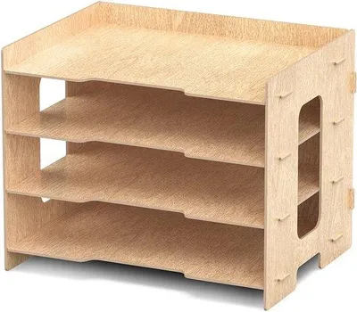 Obrázek produktu pro Úložný systém Famanu pro dokumenty formátu A4 – dřevěné řešení pro uspořádání