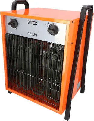 Produktbild von BTEC Elektroheizer Bauheizer Heizlüfter 15 kW 32A mit 3 Heizstufen und 1 Lüfterstufe