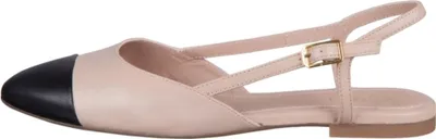 Produktbild von Unisa ASLEY_NTO SKIN/BLK, Peeptoes & Slingpumps in Skin / Nude / Schwarz für Damen, Größe 39