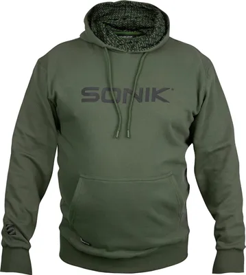 Produktbild von Sonik Hoody Green - Angelpullover, Größe:XXL