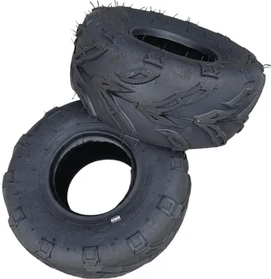 Obrázek produktu pro Pneumatiky 2x 145/70-6 FY-002 ATV dětská čtyřkolka travní traktor sekačka na trávu sněhová fréza