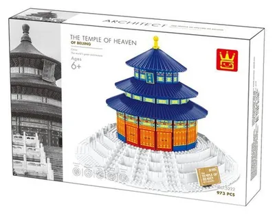 Produktbild von WANGE The Temple of Heaven, Bausatz, 6 Jahr(e), ABS, 978 Stück(e)