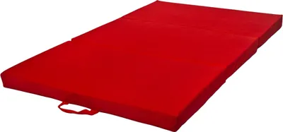 Produktbild von Faltmatratze 120x200x10cm – Praktische Gästematratze, leicht verstaubar, rot