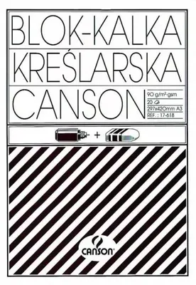 Productafbeelding van Canson tekenpapier, A3, 90/95 g, 20 vellen