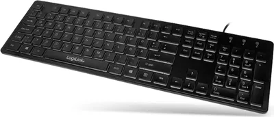 Produktbild von Tastatur ''Rainbow'' LogiLink, beleuchtet, schwarz, USB