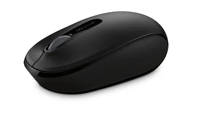 Zdjęcie produktu dla Incase Designed by Microsoft Wireless Mobile Mouse 1850, Oburęczny, Optyczny, RF Wireless, Czarny