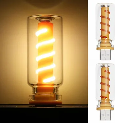 Produktbild von usb led auto innenlicht, touch dimmbar, mini tragbar, warmweiß, für auto, wohnzimmer, schlafzimmer, flur, moderne atmosphäre