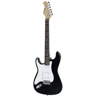 Produktbild von DIMAVERY ST-203 E-Gitarre LH, schwarz