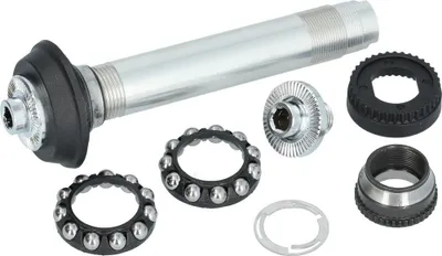 Image de SHIMANO Axe HB-6800 Axe complet - pour moyeu de roue avant HB-6800, 82 g