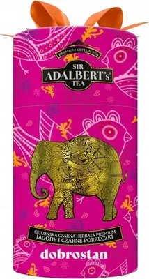 Zdjęcie produktu dla Adalbert's Herbata czarna JAGODY I CZARNE PORZECZKI 80g