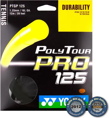 Produktbild von Yonex Tennissaite Poly Tour Pro 12m schwarz, 195220121000010