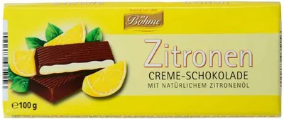 Produktbild von Böhme Creme-Schokolade Zitrone 100g