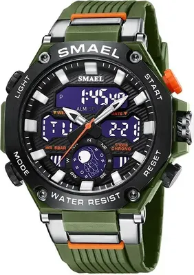 Obrázek produktu pro Hodinky SMAEL KE-29482 - Zelené pánské hodinky KP29482