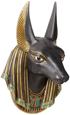 Obrázok produktu pre Anubis, božstvo v podobe šakala, egyptská nástenná socha, 38 cm
