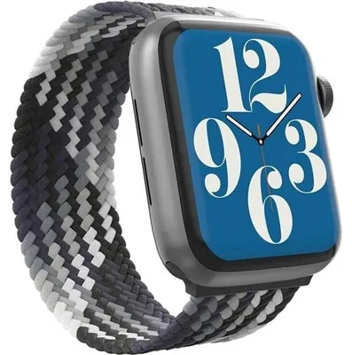Immagine prodotto di GEAR4 705009488, fascia, Smartwatch, nero, grigio, bianco, Apple, Apple Watch 41/40/38 mm, nylon