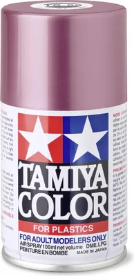 Imagen del producto de 85059 TS 59 Rojo Perlado Claro, pintura en aerosol Tamiya, 100 ml (pintura acrílica en aerosol)
