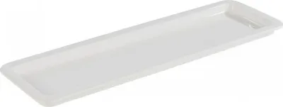 Produktbild von APS GN 2/4 Tablett aus Porzellan Weiß BxTxH: 53 x 16,2 x 2,5 cm