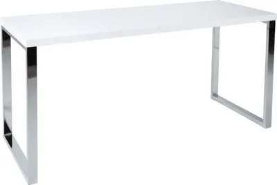 Produktbild von Büroschreibtisch WHITE DESK 160x60cm weiß