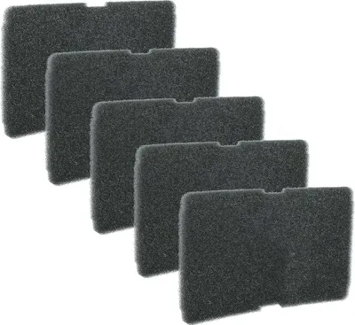 Produktbild von vhbw 5x Schwammfilter kompatibel mit Blomberg 7188287010, 7188287000, 7188286600, 7188286610, 7188286100, 7188286130, 7188286030 Wäschetrockner