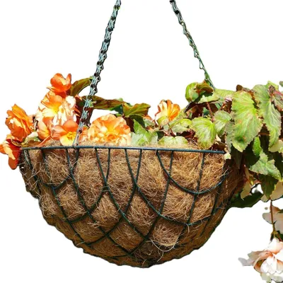 Produktbild von Pflanzeinlage für Pflanzkörbe und Blumenampeln 65cm Kokos-Einleger Kokosfaser