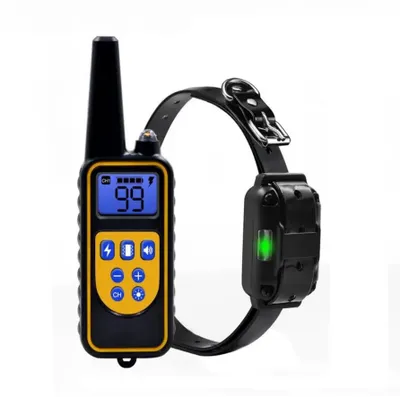 Produktbild von Hundetrainingshalsband mit 800yd der Langstrecken-FernbedienungTrainingshalsband mit 3 Trainingsmodi