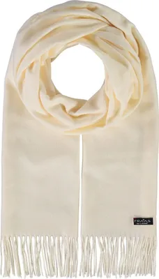 Productafbeelding van FRAAS sjaal Pure Polyacrylic Scarf Cream-White wit