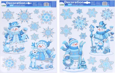 Immagine prodotto di Decorazione per finestra 41x29 cm NATALE