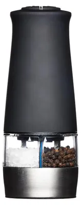 Produktbild von MasterClass Elektrische Salz- und Pfeffermühlen de, 0,328 x 6,0 x 6,0 x 6,0 x 17,0 cm, Schwarz