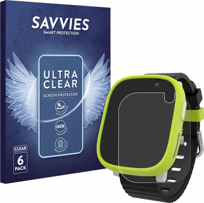 Produktbild von 6x Für Xplora X6 Play Schutzfolie Savvies Displayschutz Display Schutz Folie Klar Transparent