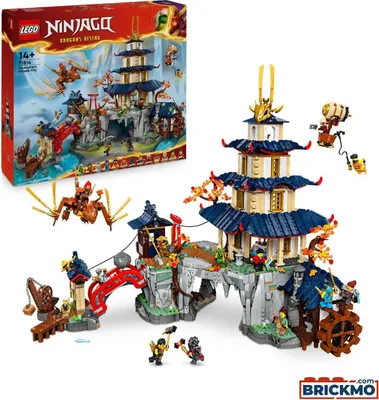 Produktbild von LEGO NINJAGO Turnier-Tempelstadt, Bausatz, 14 Jahr(e), Kunststoff, 3489 Stück(e), 4,46 kg