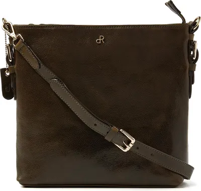 Produktbild von dR Amsterdam Umhängetasche | Leder Schultertasche | Damenhandtaschen | Damen Crossbody Tasche | Milan - 283703 Green